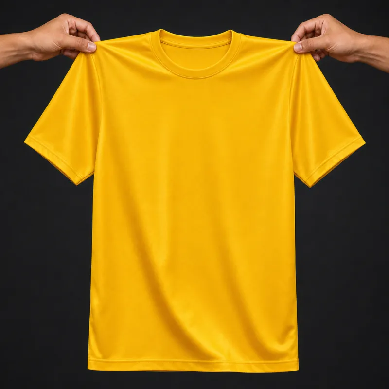 Premium Yellow Jersey T-Shirt – Lightweight & Breathable