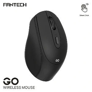Fantech Go W191 Silent Wireless Mouse – Black Color