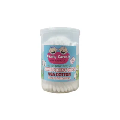 Baby Careo Mini Purest Cotton Buds 100's (Thailand)