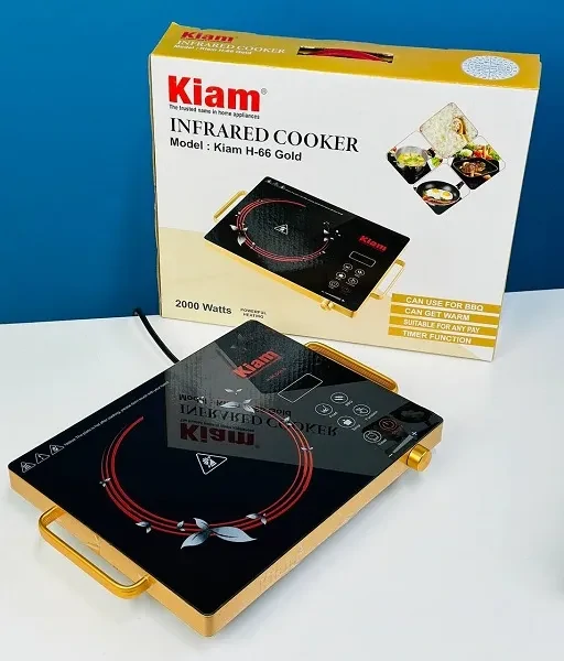 Kiam H-66 Gold Infrared Cooker 2000w