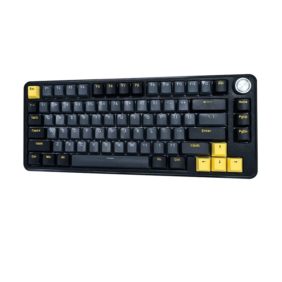 T-Wolf T40 RGB Tri Mode Grey & Black Mechanical Gaming Keyboard
