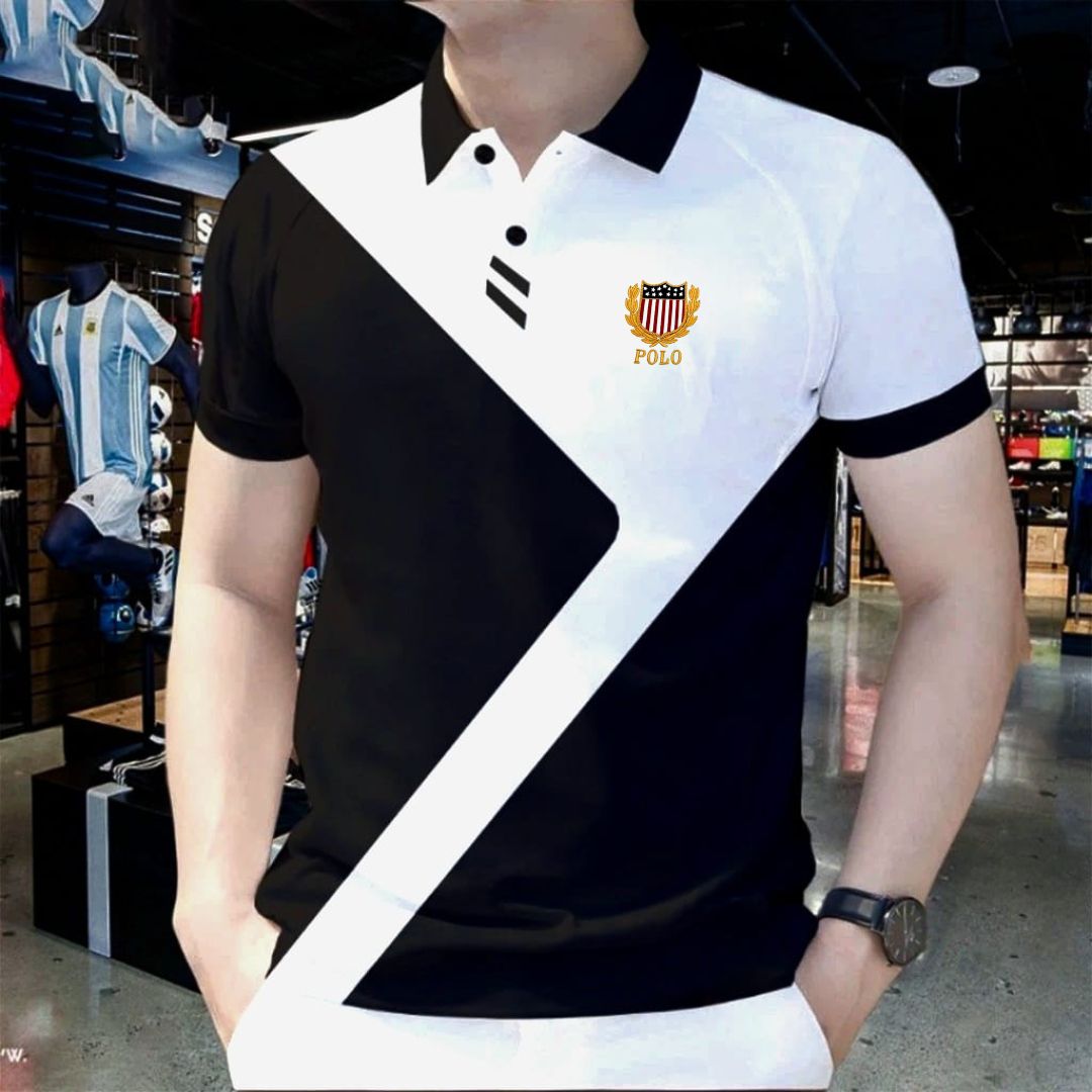 Men's Casual PK Cotton Polo Shirt, 210 GSM, Sizes L and XL, 2 Colours
