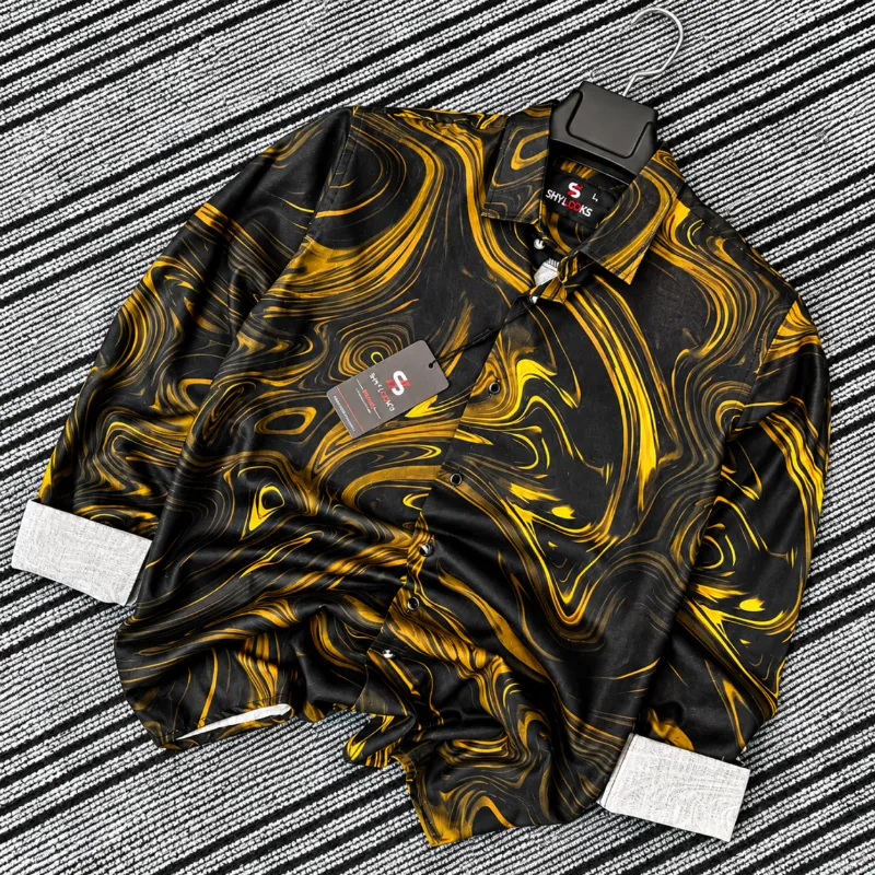 China Dubi Cotton Men's Shirt