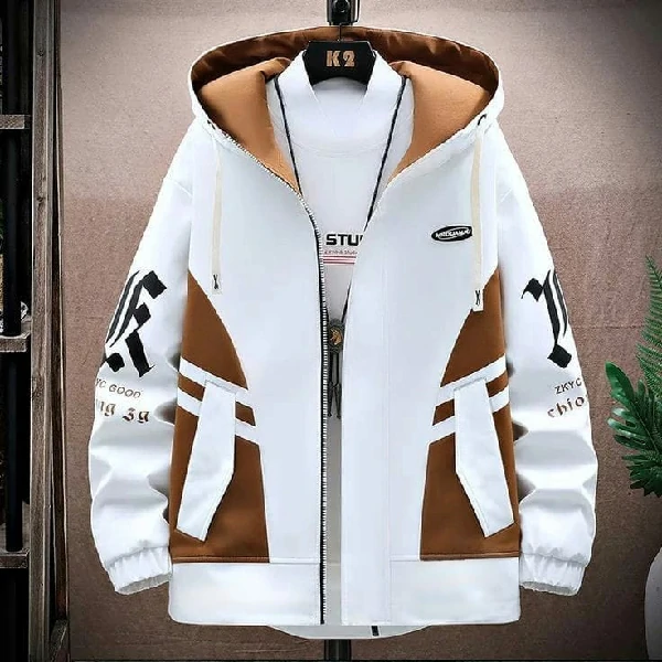 Cotton and Brush Hoodie Jacket