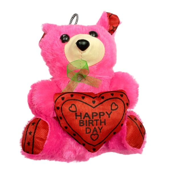 Woolen Teddy Bear Soft Doll-Happy Birthday To You