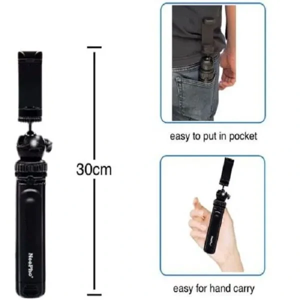 NeePho Np-999 Multi-Function Tripod Handheld Extendable Selfie Stick