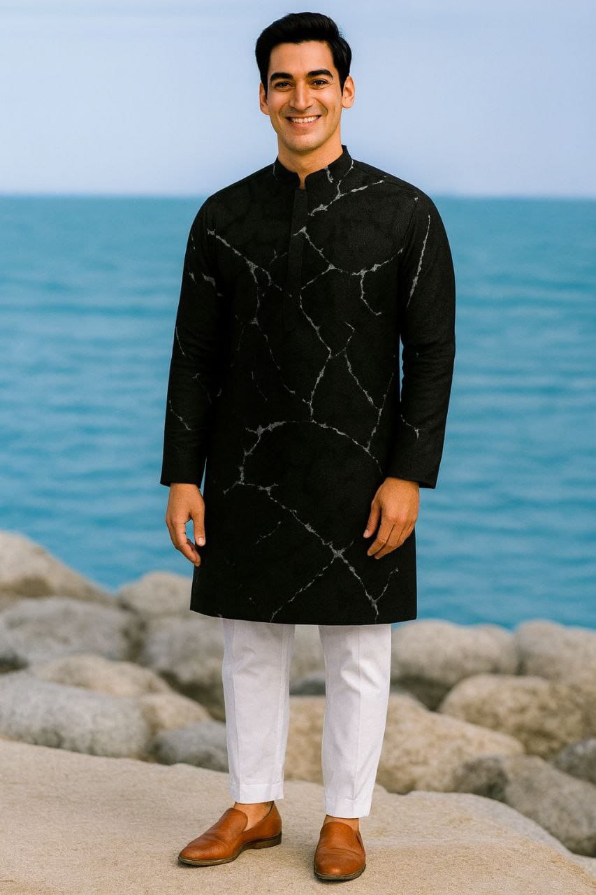 Men's Panjabi Without Pajama, Soft Micro Fabric, 6 Colours