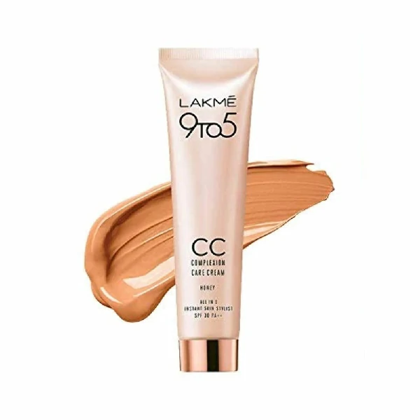 Lakme 9 To 5 CC Complexion Care Cream Honey 02 (30gm)