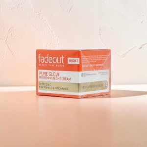 Fadeout Pure Glow Vitamin C Whitening Night Cream 50ml (UK)