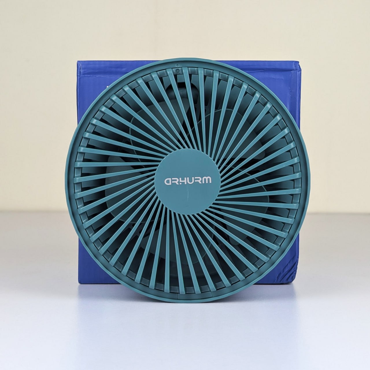 Rechargeable 5-inches Folding fan HCZ21 Green colour