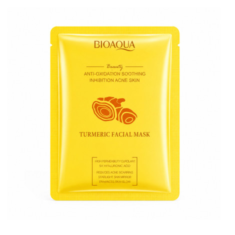 Bioaqua Antioxidation Soothing Turmeric Facial Mask 25g (China)