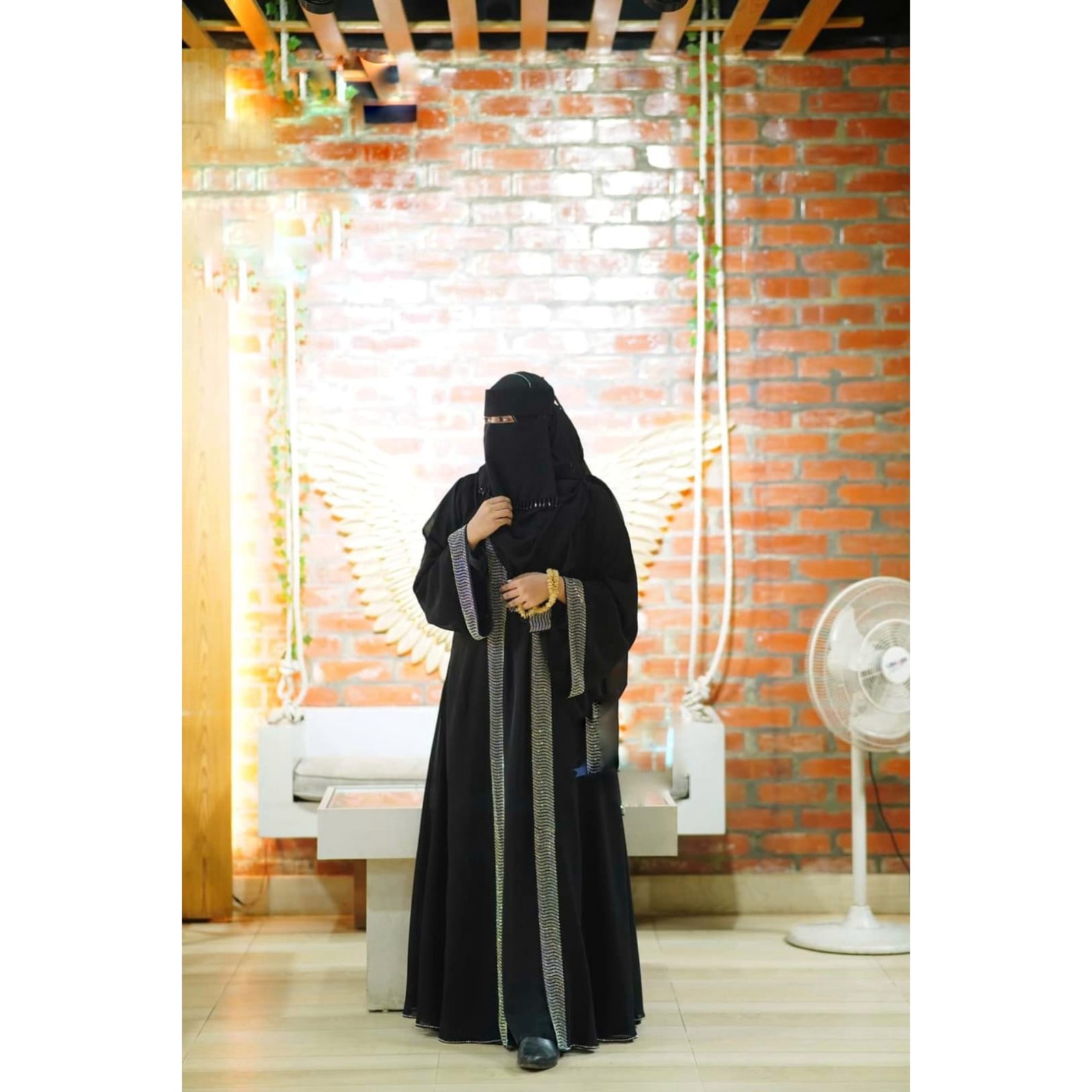 Stone Borka with Hijab