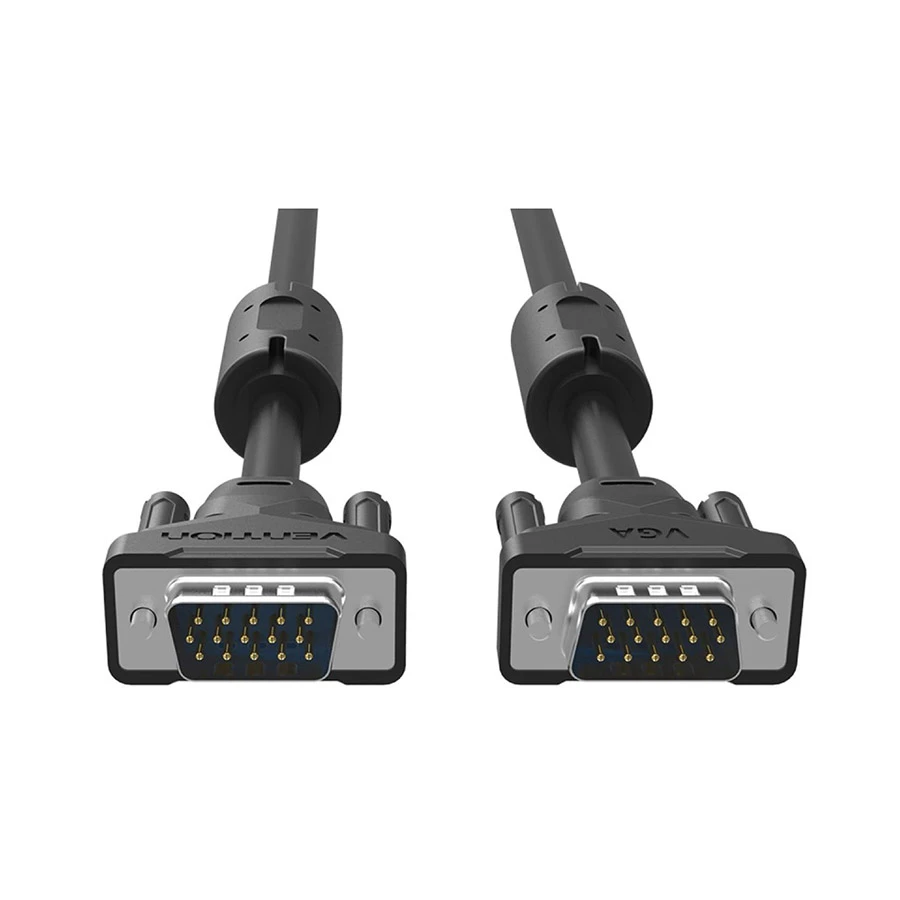 Vention VAG-B04-B2500 VGA Male to Male Cable, 25 Meter, Black