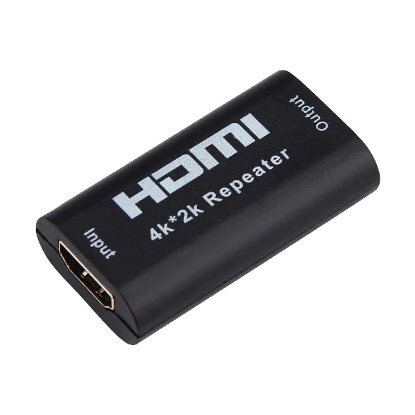 K2 HDMI Female to Female Black Repeater