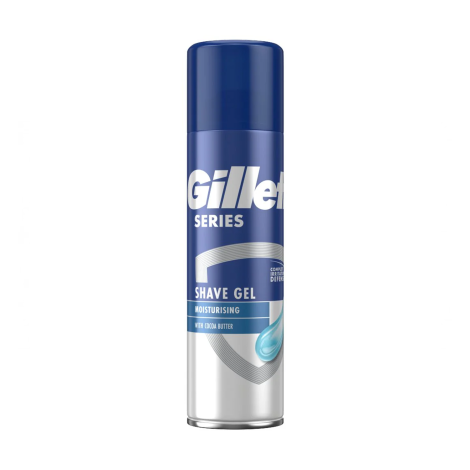 Gillette Series Moisturising with Cocoa Butter Shave Gel 200ml (UK)