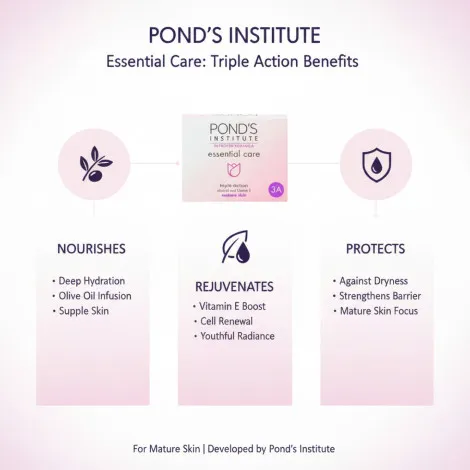 Pond's Essential Care Triple Action Cream 50ml (Spain)