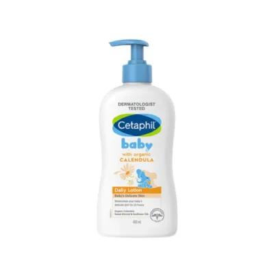 Cetaphil Baby With Organic Calendula Daily Lotion 400ml (Germany)