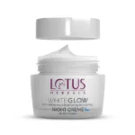 Lotus WhiteGlow Skin Brightening & Nourishing Night Cream 60g (India)