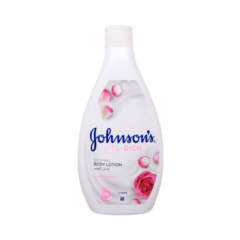 Johnson's Vita Rich Rose Water Soothing Body Lotion 400ml (Italy)