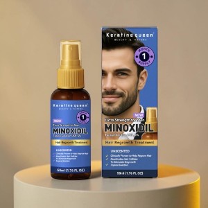 Keratin Queen  Extra Strength For Men Minoxidil Hair Regrowth Treatment 50ml (UK)