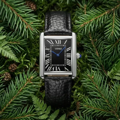 Yhmei 8217 Premium Leather Strap Watch