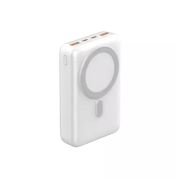 LDNIO PQ18 22.5W 20000mah Magnetic Wireless Power bank – White Color