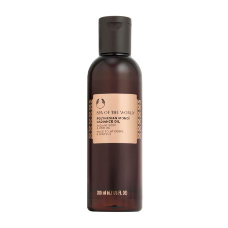 The Body Shop Spa Of The World Polynesian Monoi Radiance Body & Hair Oil 200ml (UK)