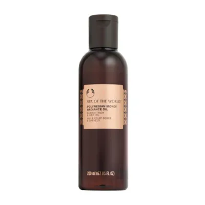 The Body Shop Spa Of The World Polynesian Monoi Radiance Body & Hair Oil 200ml (UK)