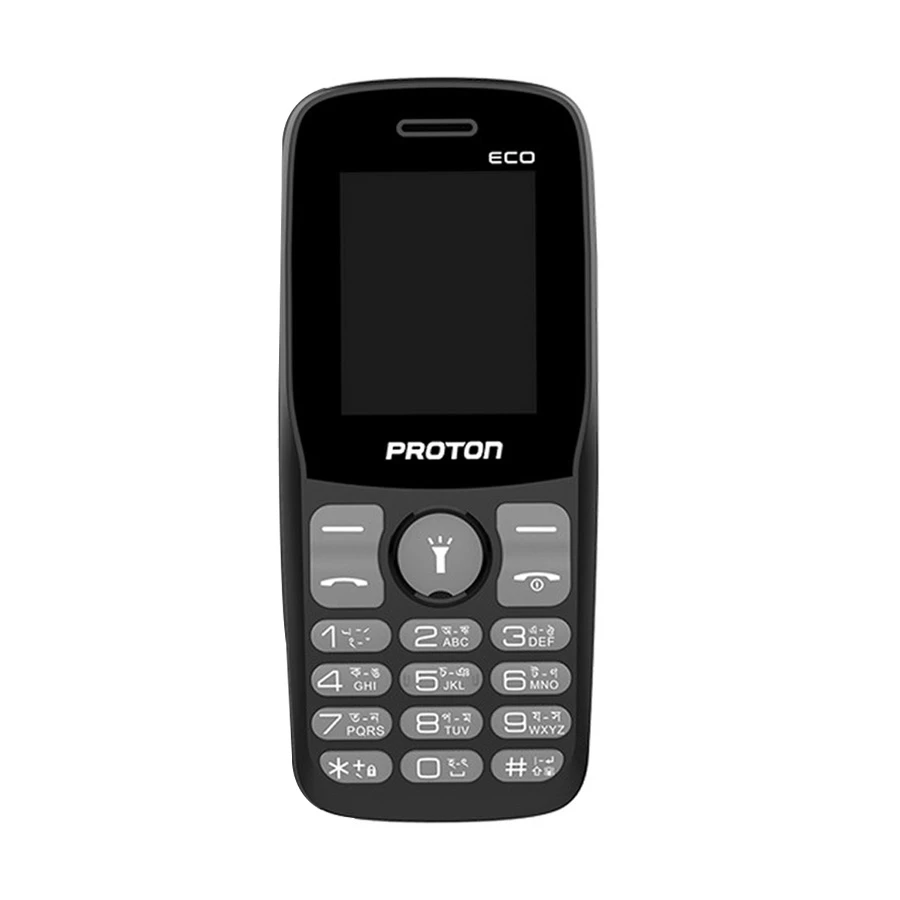 Proton ECO Midnight Black Dual SIM Feature Phone