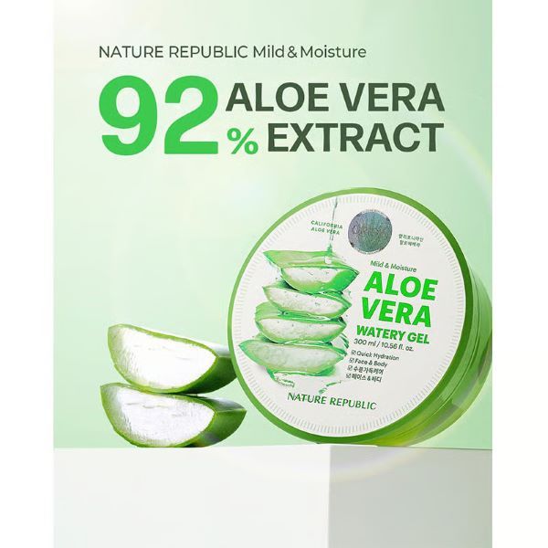 Nature Republic Aloe Vera 92% Soothing Gel 300ml (Korea)