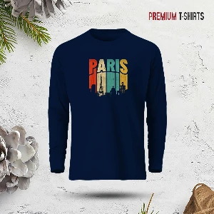 Men's Full Sleeve (Paris) T-Shirt