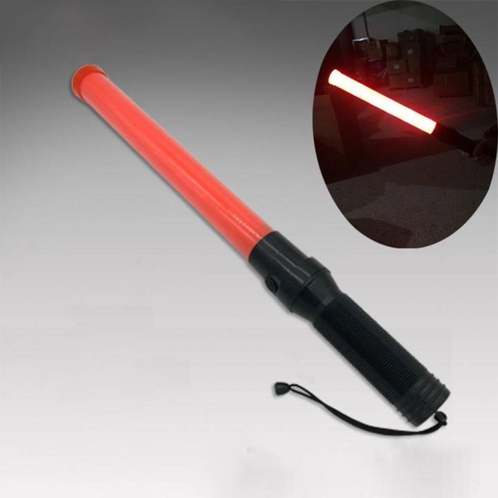 Rechargeable LED Traffic Baton Wand Signal Hand Indicator Light Stick