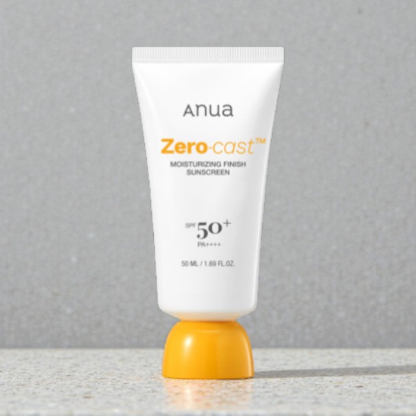 Anua Zero-cast Moisturizing Finish Sunscreen SPF 50+ PA++++ 50m (Korea)