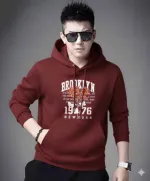 Drop Shoulder DTF Print Hoodie for Men and Women, M to XXL