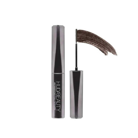 Huda Beauty Bome Brows Full ‘n Fluffy Fiber Gel- Rich Brown - 6 (Italy)