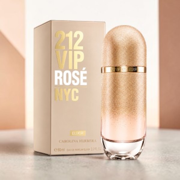Carolina Herrera  212 Vip Rose Nyc Eau De Parfum Elixer 80ml (Spain)