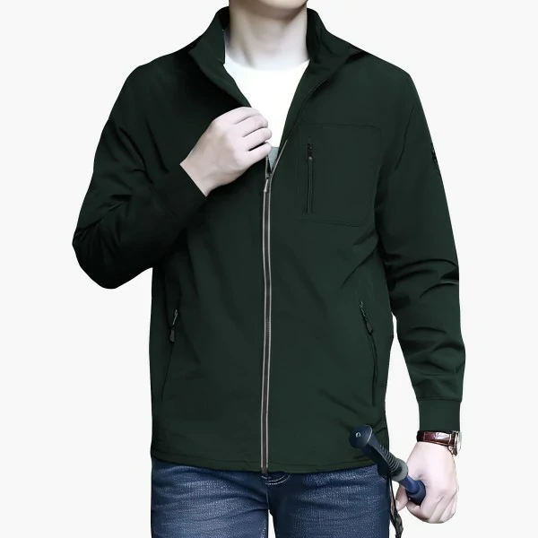 China Winter Jacket (Bottle Green)