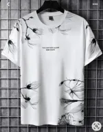 Men's Drop Shoulder T-Shirt in Cotton Mix Mesh, 190+ GSM