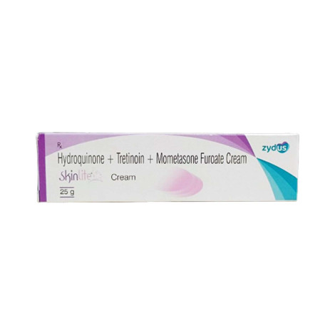 Skinlite For Hydroquinone+Tretionin+Mometasone Furoate Cream 25g (India)