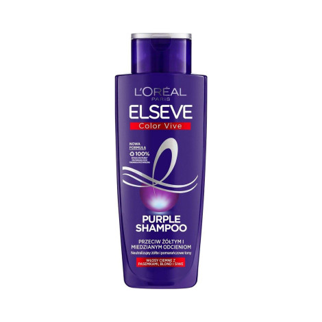 L'Oreal Elvive Color Vive Purple Shampoo 200ml (France)