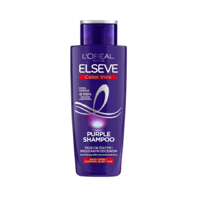 L'Oreal Elvive Color Vive Purple Shampoo 200ml (France)