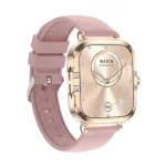 Blisbond Pearl Gold AMOLED Bluetooth Calling Smart Watch