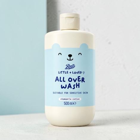 Boots Little + Loved All Over Wash 500ml (UK)