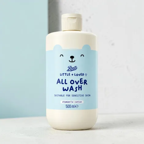 Boots Little + Loved All Over Wash 500ml (UK)