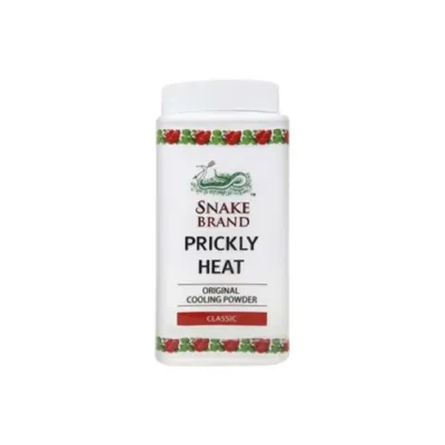 Snake Brand Prickly Heat Classic Original Cooling Powder 50g (Thailand)