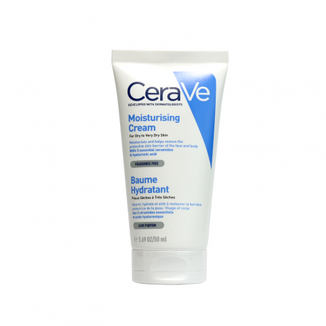 CeraVe Moisturising Cream Dry To Very Dry 50ml (France)