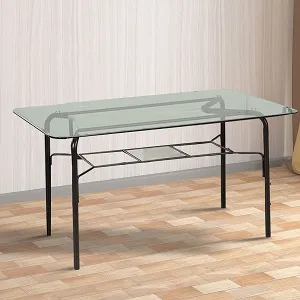 Regal Crescent Metal Dining Table | TDH-203-4-1-66