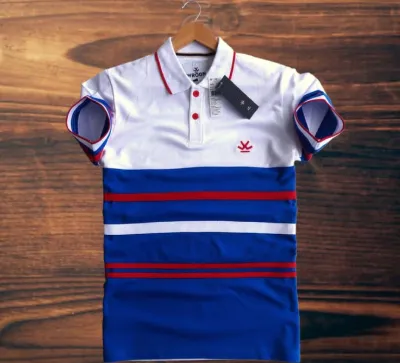 Men's Half Sleeve Knit Pique Polo Shirt, Size XL, 6 Colours