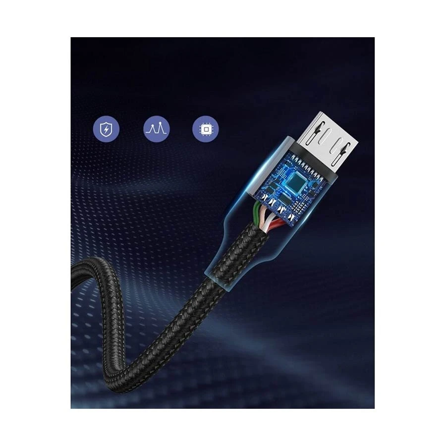 UGREEN 60148 USB to Micro USB Charging & Data Cable 2 Meter Black