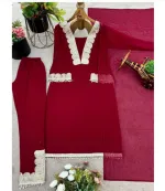 Black Georgette Sequin Three Piece with Tassels and Sequin Salwar